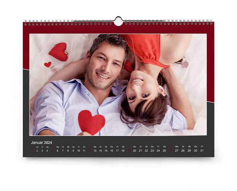 Wählen Sie für Ihren Fotokalender verschiedene Designs oder gestalten ihn frei nach Ihrem Wunsch. Erstellen Sie Ihren Kalender mit Designs oder im freien Layout.